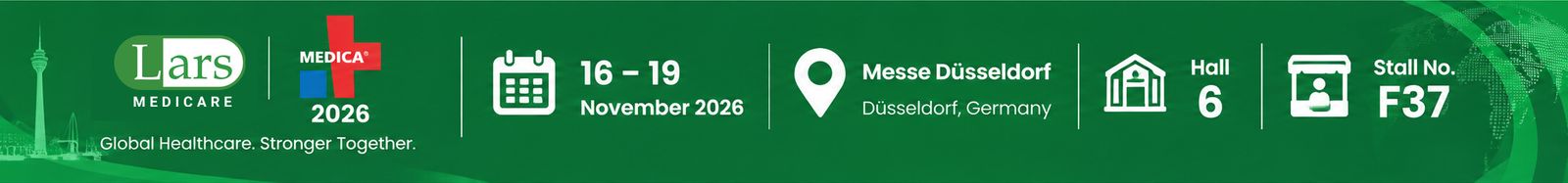 Lars Medicare at MEDICA 2026 Düsseldorf – Hall 6, Stall F37